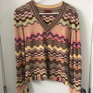 Missoni v neck sweater